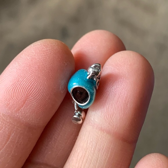 NWOT Disney Aladdin Genie & Lamp Dangle Charm Pendant Sterling Silver 925 - Picture 10 of 12